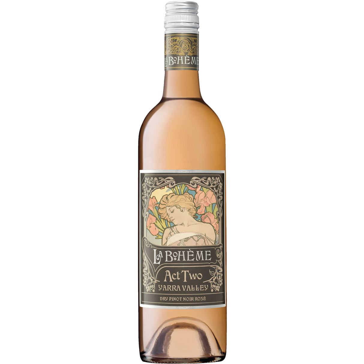 La Boheme Act Two Dry Pinot Noir Rose 2024 (6 Bottles)