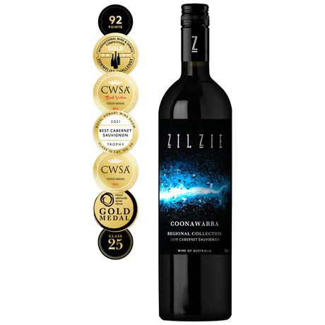 Zilzie Regional Coonawarra Cabernet Sauvignon (12 bottles) 2019