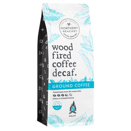 Wood Fired Coffee Decaf 500g Ground