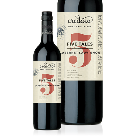 2021 Credaro Five Tales Cabernet Sauvignon (12 bottles)