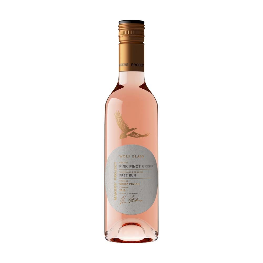 Wolf Blass Makers Project Pink Pinot Grigio 2020 (12 x 375ml bottles)